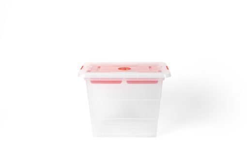 Transparent home storage box